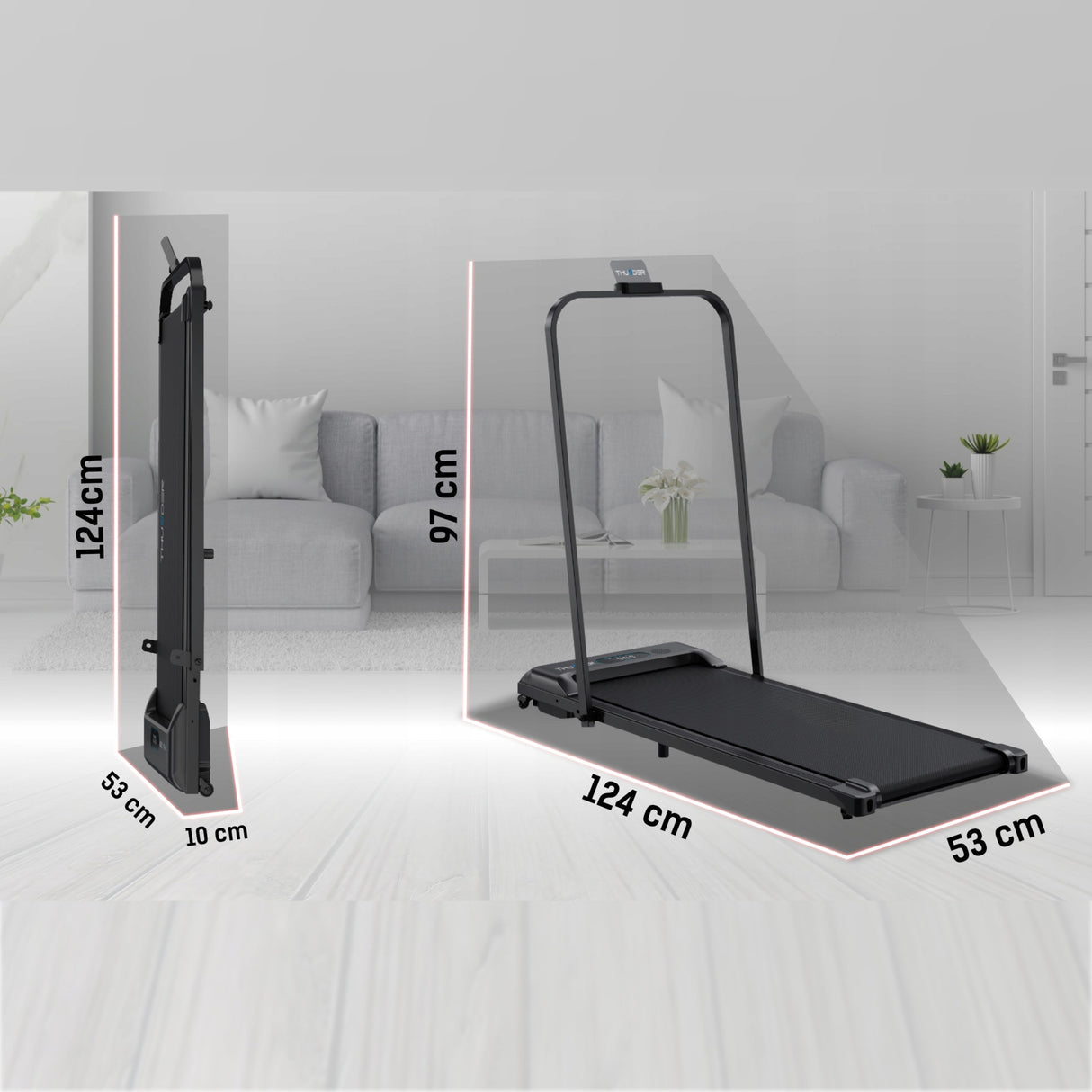 Gåmølle Thunder 10km/t - Walking & running