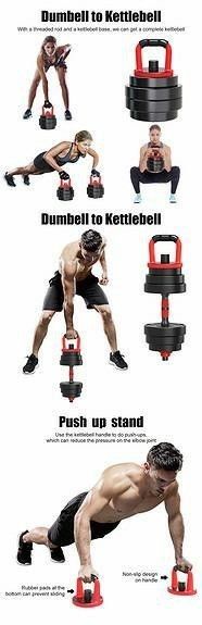 Multifunksjonell vektsett 40 kg