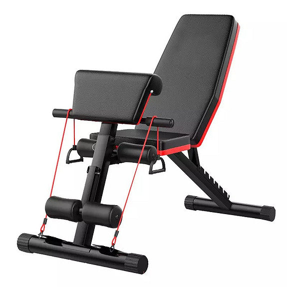 Treningsbenk + 40kg vektsett (sement basert)
