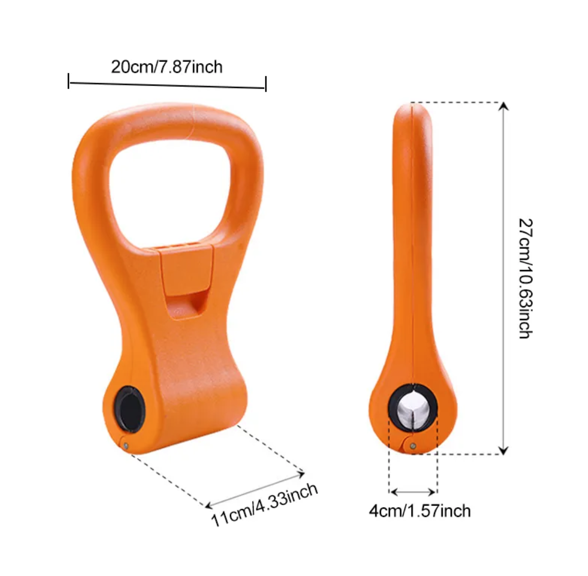 Kettlebell adapter til Justerbare manualer