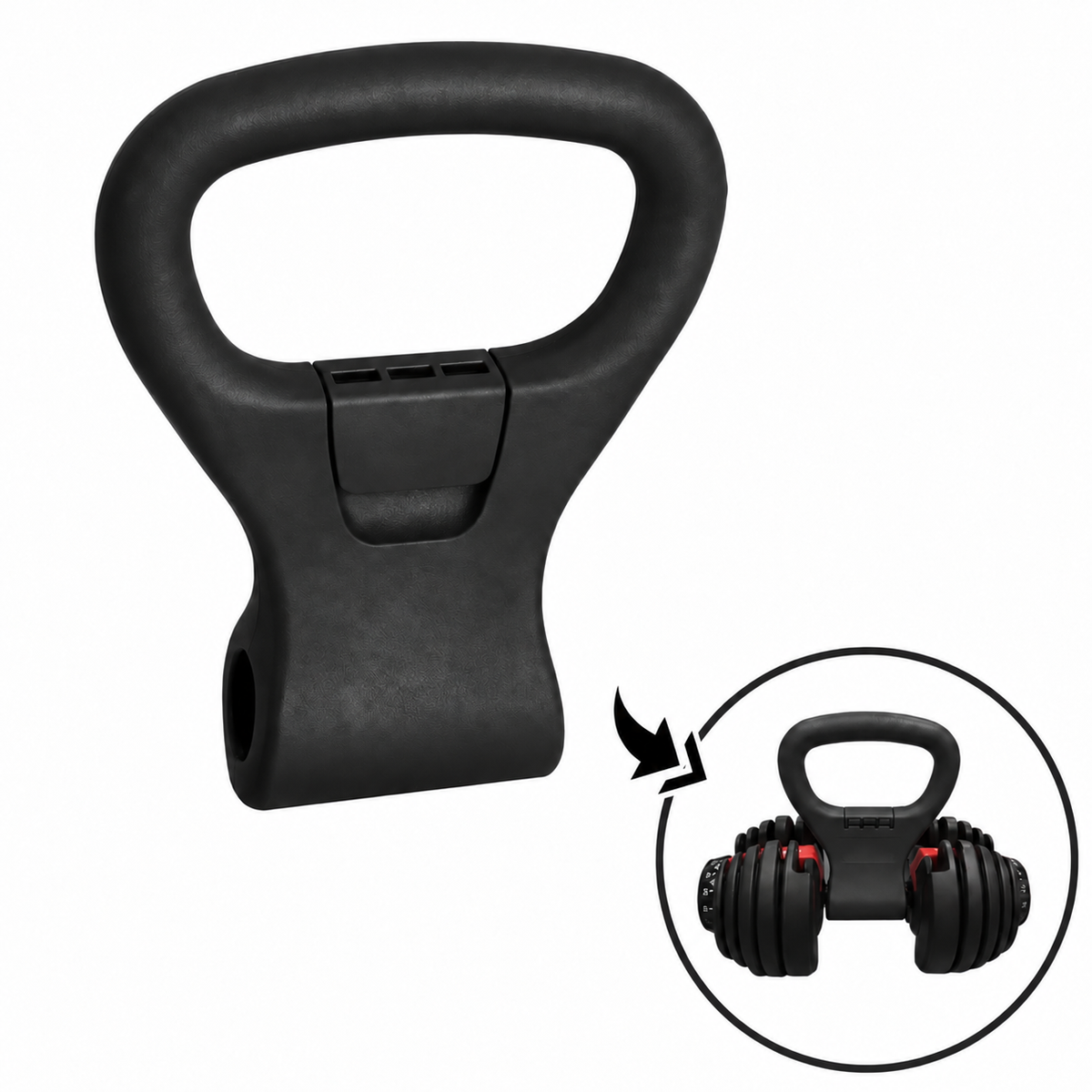 Kettlebell adapter til Justerbare  manualer